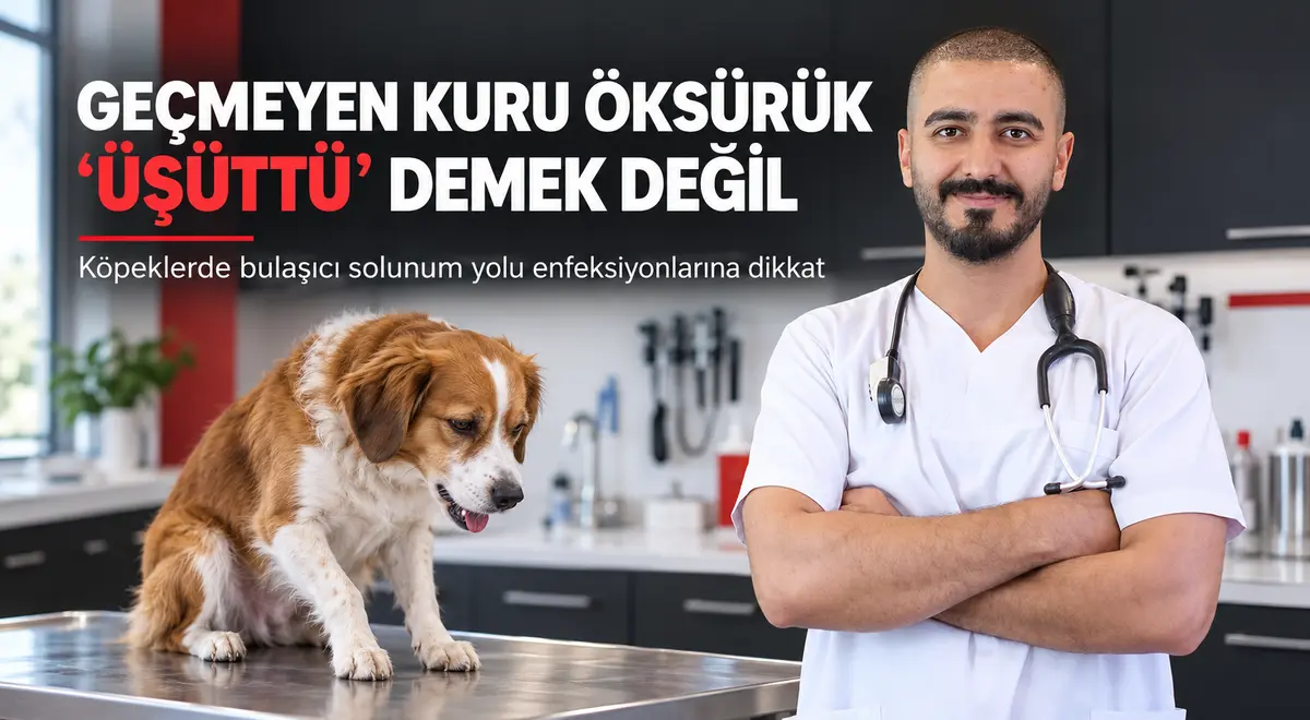 Köpeklerde bulaşıcı solunum yolu enfeksiyonlarına dikkat